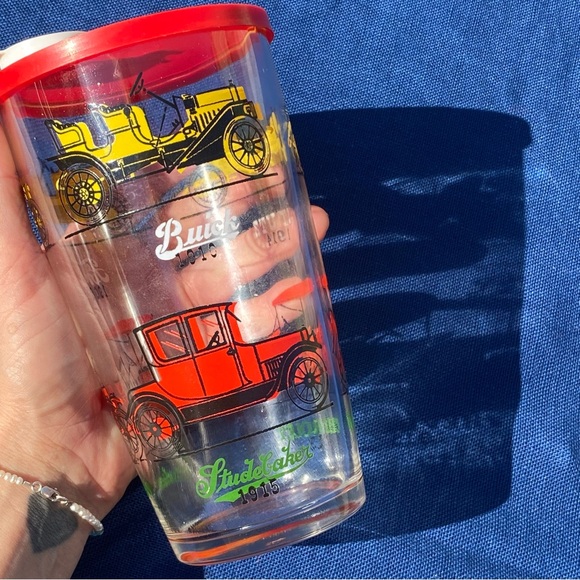 Vintage Glass w/Lid - Picture 6 of 16